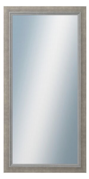DANTIK - Zrkadlo v rámu, rozmer s rámom 50x100 cm z lišty AMALFI šedá (3113)