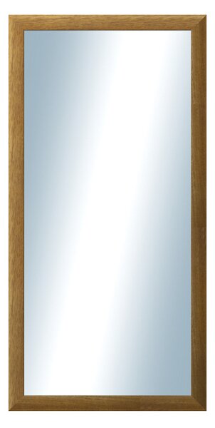 DANTIK - Zrkadlo v rámu, rozmer s rámom 50x100 cm z lišty LEDVINKA hnedá (1441)