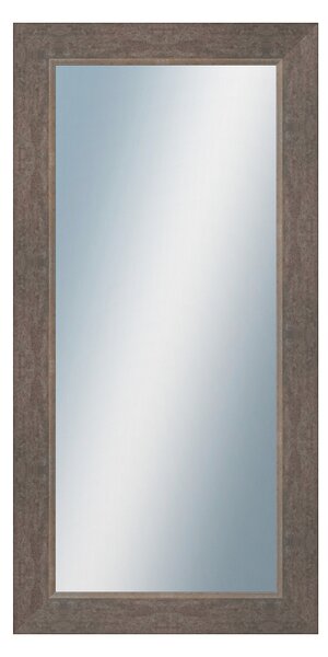 DANTIK - Zrkadlo v rámu, rozmer s rámom 50x100 cm z lišty TOMAS šedá veľká (3030)
