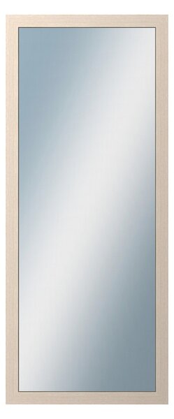 DANTIK - Zrkadlo v rámu, rozmer s rámom 50x120 cm z lišty 4020 biela prederaná (2766)