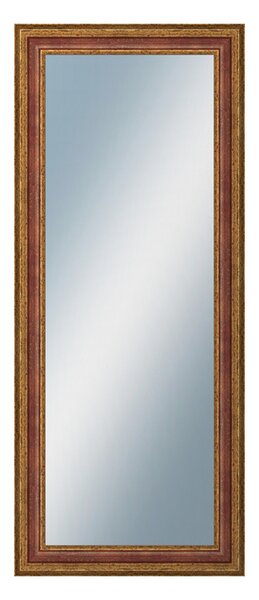 DANTIK - Zrkadlo v rámu, rozmer s rámom 50x120 cm z lišty HRAD červená (3006)