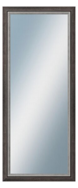 DANTIK - Zrkadlo v rámu, rozmer s rámom 50x120 cm z lišty AMALFI čierna (3118)