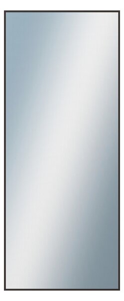 DANTIK - Zrkadlo v rámu, rozmer s rámom 50x120 cm z lišty Hliník hnedá (7001022)