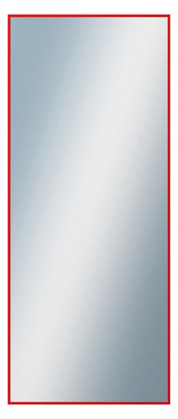 DANTIK - Zrkadlo v rámu, rozmer s rámom 50x120 cm z lišty Hliník červená (7001098)