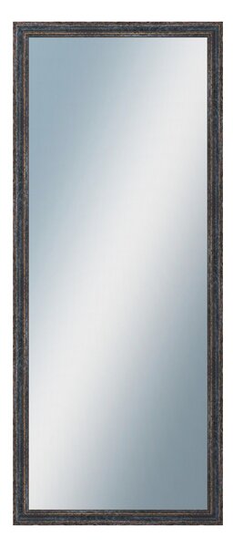 DANTIK - Zrkadlo v rámu, rozmer s rámom 50x120 cm z lišty LYON čierna (2705)