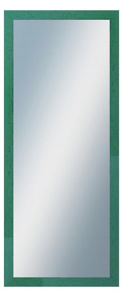DANTIK - Zrkadlo v rámu, rozmer s rámom 50x120 cm z lišty RETRO zelená (2535)