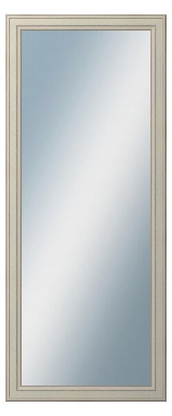 DANTIK - Zrkadlo v rámu, rozmer s rámom 50x120 cm z lišty STEP biela (3018)
