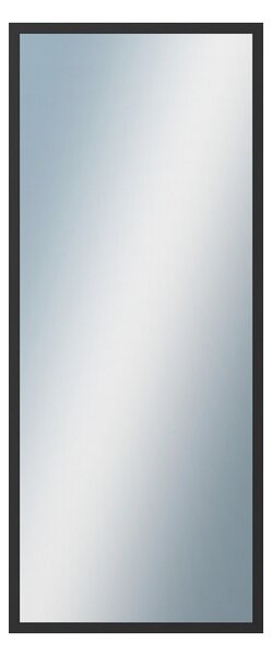 DANTIK - Zrkadlo v rámu, rozmer s rámom 50x120 cm z lišty Hliník čierna (7005021)