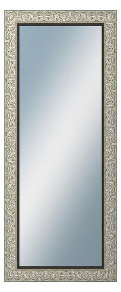 DANTIK - Zrkadlo v rámu, rozmer s rámom 50x120 cm z lišty PRAHA strieborná (2751)