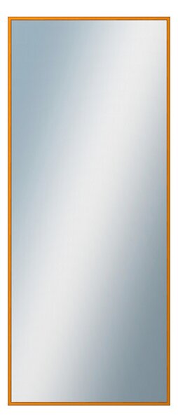 DANTIK - Zrkadlo v rámu, rozmer s rámom 50x120 cm z lišty Hliník oranžová (7269217)