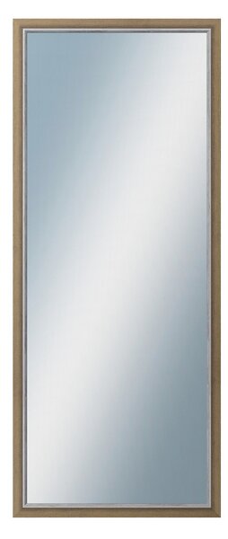 Zrkadlo v rámu Dantik rozmer s rámom 50x120 cm z lišty TAIGA béžová (3105)