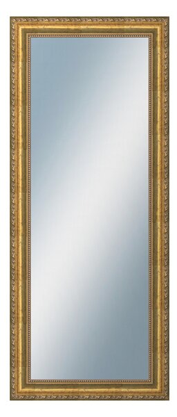 DANTIK - Zrkadlo v rámu, rozmer s rámom 50x120 cm z lišty KLASIK zlatá (2824)