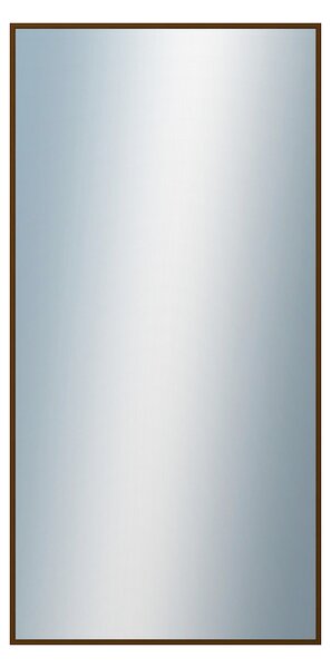 DANTIK - Zrkadlo v rámu, rozmer s rámom 60x120 cm z lišty Hliník hnedá (7269211)