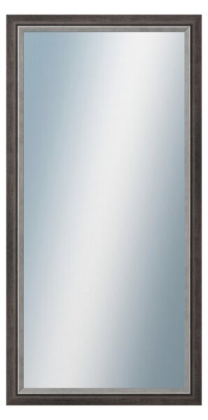 DANTIK - Zrkadlo v rámu, rozmer s rámom 60x120 cm z lišty AMALFI čierna (3118)