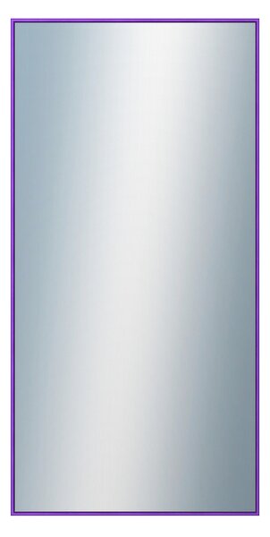 DANTIK - Zrkadlo v rámu, rozmer s rámom 60x120 cm z lišty Hliník modrá m. (7002242)