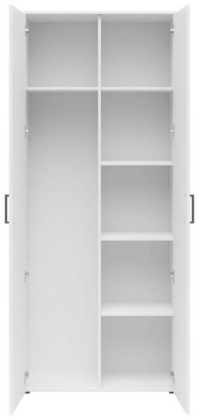 VIACÚČELOVÁ SKRIŇA, biela, 80/195/40 cm Carryhome - Skrine do chodby