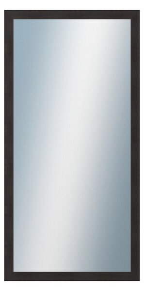 DANTIK - Zrkadlo v rámu, rozmer s rámom 60x120 cm z lišty 4020 hnedá (2767)