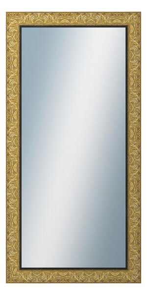 DANTIK - Zrkadlo v rámu, rozmer s rámom 60x120 cm z lišty PRAHA zlatá (2752)