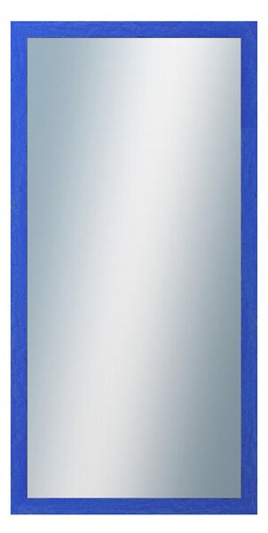 DANTIK - Zrkadlo v rámu, rozmer s rámom 60x120 cm z lišty RETRO modrá (2532)