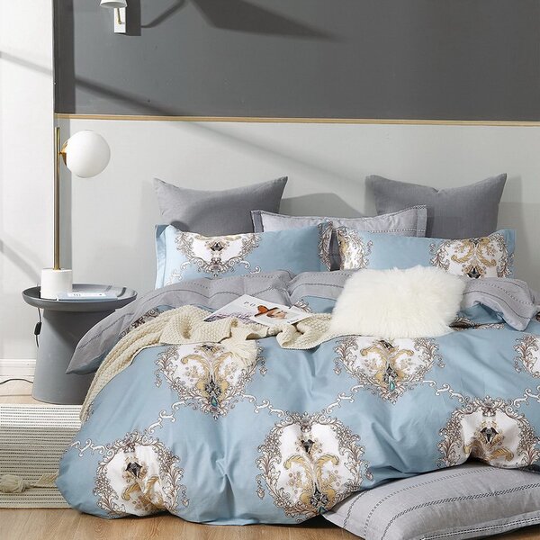 Originálne moderné pohodlné posteľné obliečky Modrá