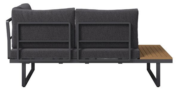 TERASOVÁ SEDACIA SÚPRAVA 4-dielne, kov, plast, textil Ambia Garden - Online Only záhrada, Online Only