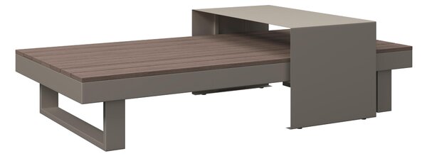 TERASOVÁ SEDACIA SÚPRAVA 4-dielne, kov, plast, textil Ambia Garden - Online Only záhrada, Online Only