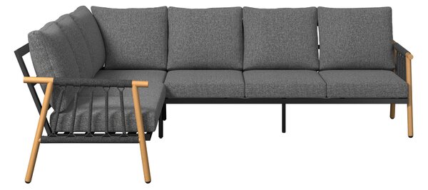 JEDÁLENSKÁ TERASOVÁ SÚPRAVA 4-dielne, kov, sklo, textil Ambia Garden - Online Only záhrada, Online Only