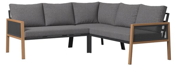 JEDÁLENSKÁ TERASOVÁ SÚPRAVA 6-dielne, kov, sklo, textil Ambia Garden - Online Only záhrada, Online Only