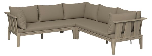 TERASOVÁ SEDACIA SÚPRAVA drevo, plast Ambia Garden - Online Only záhrada, Online Only