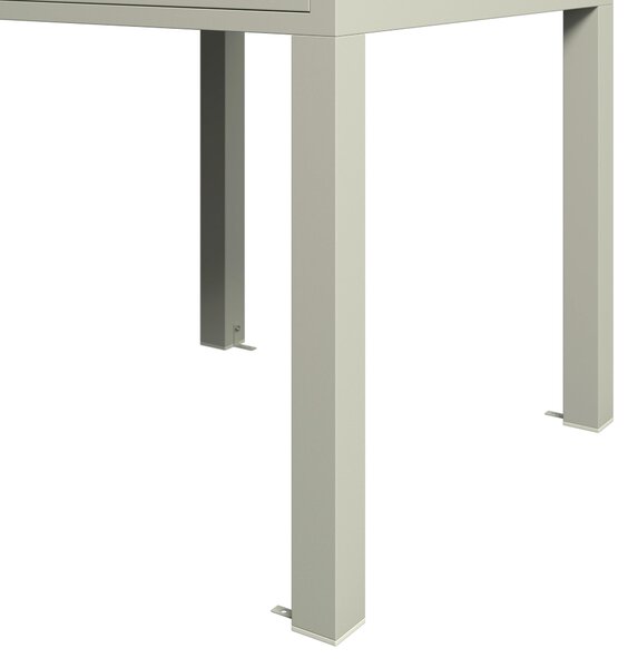 STÔL NA BALKÓN, kov, sklo, 160/80/75/80 cm Ambia Garden - Online Only záhrada, Online Only