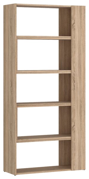 REGÁL, dub sonoma, 82-146/180/35 cm - Regály