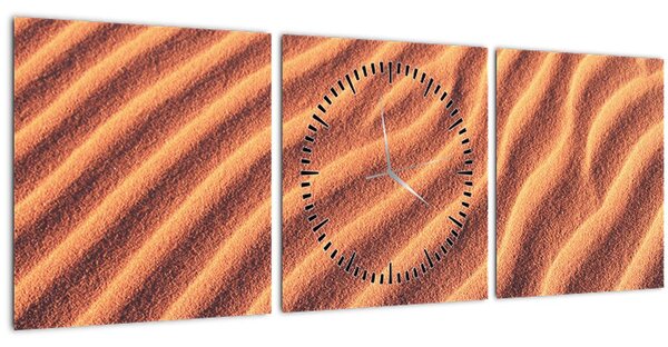 Obraz púšte (s hodinami) (90x30 cm)