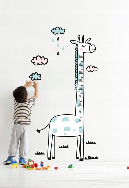 Okúzľujúca nálepka na stenu meter Žirafa 170 x 79 cm