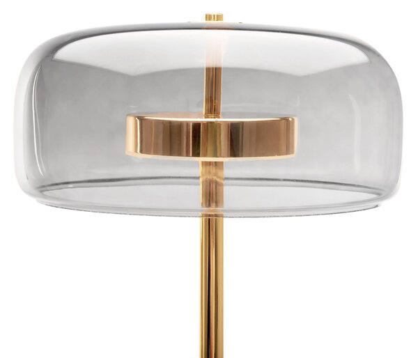 Toolight - podlahová stojaca lampa Reno E27, 300216, zlatá, OSW-09853