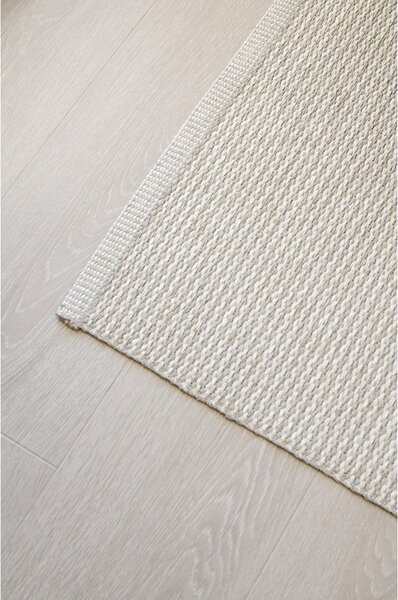 Krémový vnútorný a vonkajší behúň 60x250 cm Mono Linen Vanilla – Pappelina