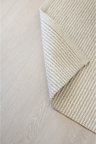 Krémový vnútorný a vonkajší behúň 60x250 cm Mono Linen Vanilla – Pappelina