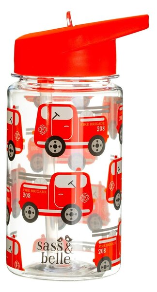 Detská fľaša na vodu Sass & Belle Drink Up Engine, 400 ml