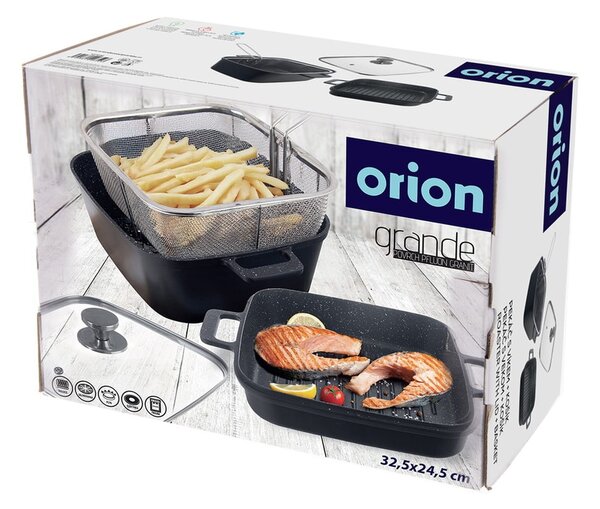Hliníkové pekáče v súprave 2 ks 24,5x32,5 cm GRANDE – Orion