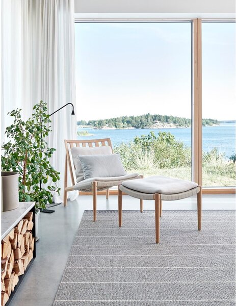 Sivý vnútorný a vonkajší koberec 60x125 cm Belle Concrete – Pappelina
