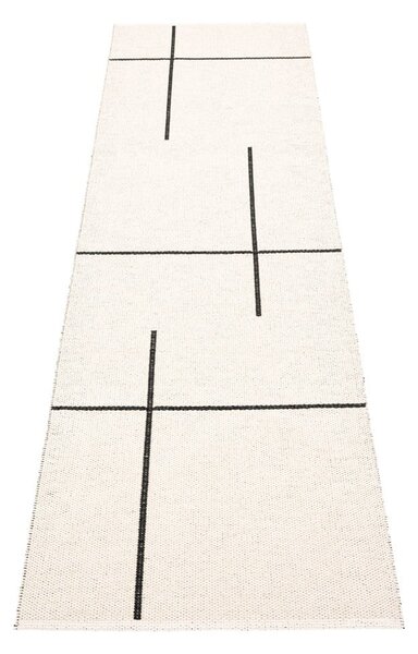 Čierny vnútorný a vonkajší behúň 70x270 cm Fred Black – Pappelina