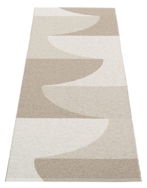 Béžový vnútorný a vonkajší behúň 70x180 cm Hill Dark Linen – Pappelina