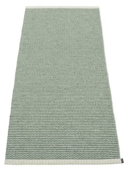 Svetlozelený vnútorný a vonkajší behúň 60x150 cm Mono Sage Army – Pappelina