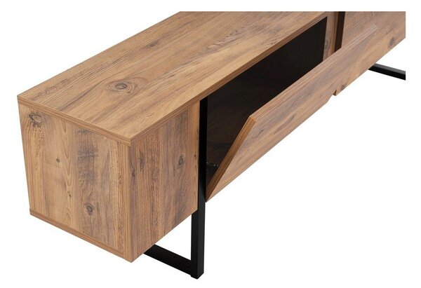 TV stolík v dekore borovice v prírodnej farbe 180x50x29,5 cm Serenity – Kalune Design