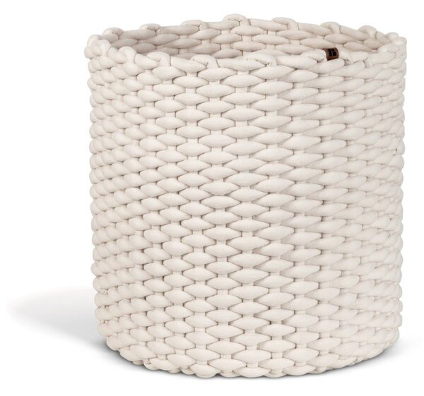 Látkový košík ø 40x40 cm Peach Skin Round XL – Bigso