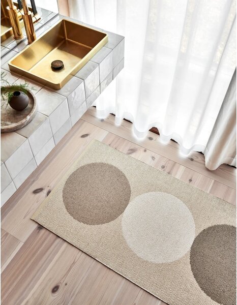 Béžovo-krémový vnútorný a vonkajší koberec 70x140 cm Otto Grain – Pappelina
