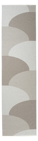 Béžový vnútorný a vonkajší behúň 70x270 cm Hill Dark Linen – Pappelina