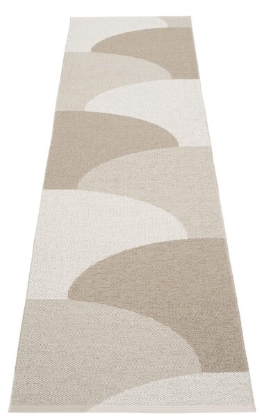 Béžový vnútorný a vonkajší behúň 70x270 cm Hill Dark Linen – Pappelina
