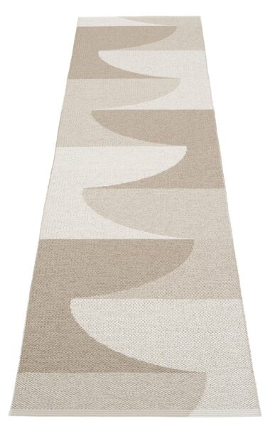 Béžový vnútorný a vonkajší behúň 70x270 cm Hill Dark Linen – Pappelina