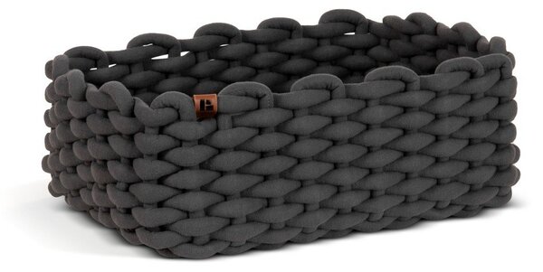 Látkový košík 35x25x14 cm Peach Skin M – Bigso
