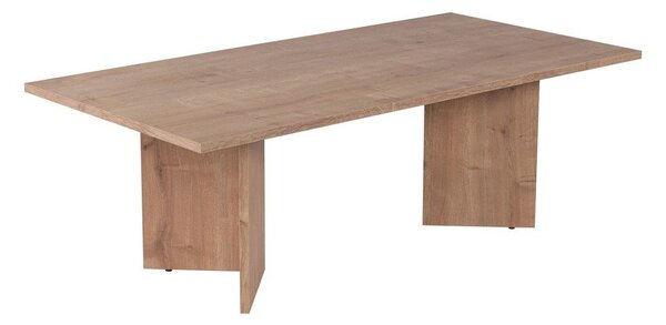 Konferenčný stolík v dekore duba v prírodnej farbe 60x119 cm Sabin – Kalune Design
